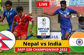 Image result for Nepal vs India Football