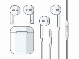 Image result for Headphones Apple Drawing