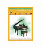 Image result for Alfred Basic Piano Library Lesson Book Complete Level for the Older Beginner