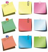 Image result for post its notes clip graphics vectors