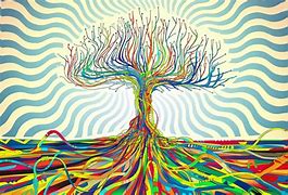 Image result for Psychedelic Tree Art