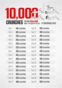 Image result for 30-Day Crunch Challenge Printable