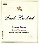 Image result for Surh Pinot Noir Santa Lucia Highlands