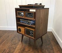 Image result for Console Stereo with Turntable