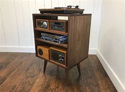 Image result for Turntable Table with Storage
