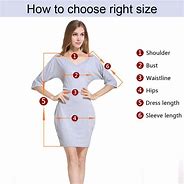 Image result for Measuring Dress Size