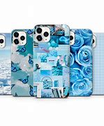Image result for iPhone 8 Aesthetic Blue and White Case with Cloud Charm