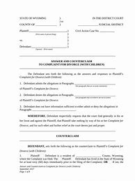 Image result for Counter Claim Form NY