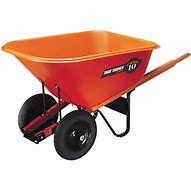 Image result for Wheelbarrow 10 Cubic Feet