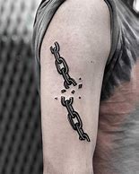 Image result for Broken Chain Link Tattoo