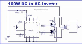 Image result for DC/AC Inverter Circuit Diagram