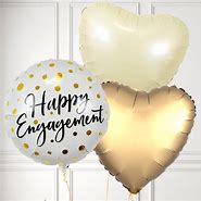 Image result for Engagement Dark Brown Balloons