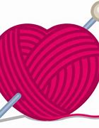 Image result for Heart Crochet Yarn Clip Art