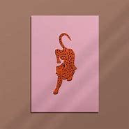 Image result for Wall Art Cheetah Print Pink