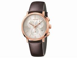 Image result for Calvin Klein Watch Brown Leather Strap