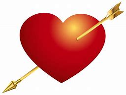 Image result for Cartoon Heart with Arrow