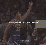 Image result for Denver Nuggets Quotes