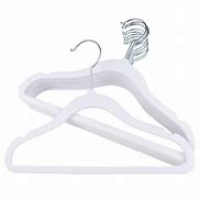 Image result for White Velvet Hangers