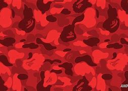 Image result for Red Supreme BAPE Backgrounds