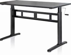 Image result for Manual Height Adjustable Standing Desk