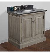 Image result for Rustic 36 Inch Bathroom Vanity with Top