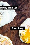 Image result for Difference Between Over Easy and Over Medium