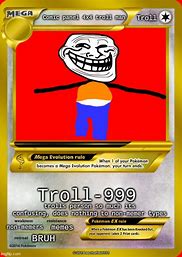 Image result for Blank Pokemon Card Meme