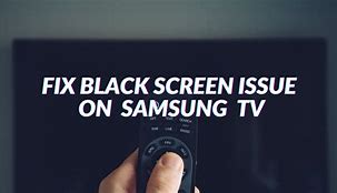 Image result for TV Black Screen Fix