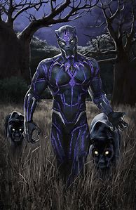 Image result for Black Panther Fan Art