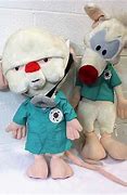 Image result for Pinky and Brain Plushies