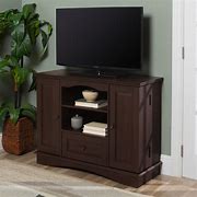 Image result for Solid Wood Espresso TV Stand