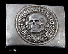 Image result for Totenkopf Skull Belt Buckle