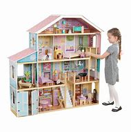 Image result for Kids Playing Dollhouse