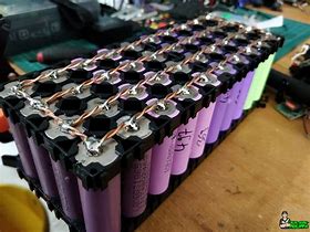 Image result for Lithium Battery Cell 18650 Pack