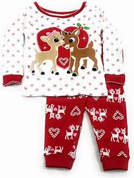 Image result for Girls Reindeer Pajamas