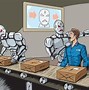 Image result for Robots Replacing Humans in Workplace Cartoon Image
