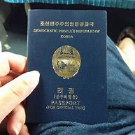 Image result for North Korea Passport
