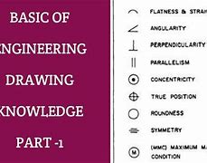 Image result for Basic Technical Drawing Symbols