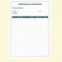 Image result for Maintenance Plan Template Document