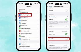 Image result for Turn Off Always On Display iPhone
