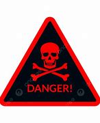 Image result for Danger Sign Cartoon