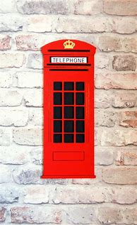 Image result for London Phone Box Wall Art