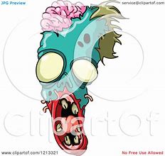 Image result for Cartoon Screaming Zombie Drawing