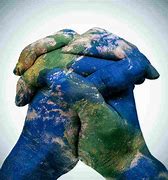 Image result for Image of Hands with World Painted On Them
