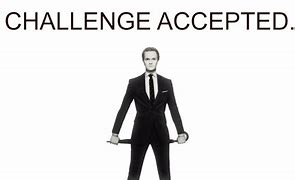 Image result for Challenge Accepted Meme Barney