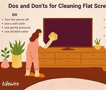 Image result for Best Way to Clean Flat Screen TV