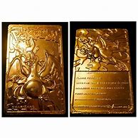 Image result for 24 Karat Gold Pokemon Card