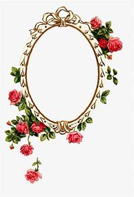 Image result for Oval Floral Frame Clip Art