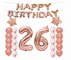 Image result for 26 Birthday Balloons Vector to Me