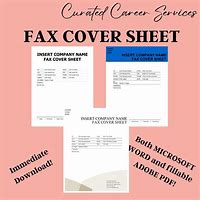 Image result for Fax Cover Letter PDF